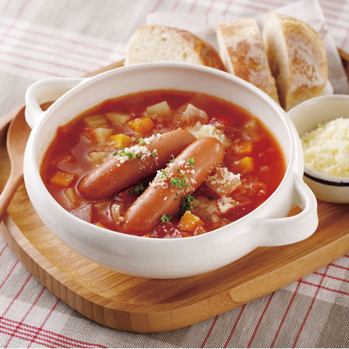 パリッと朝食で作る ミネストローネ Foodlier Recipes