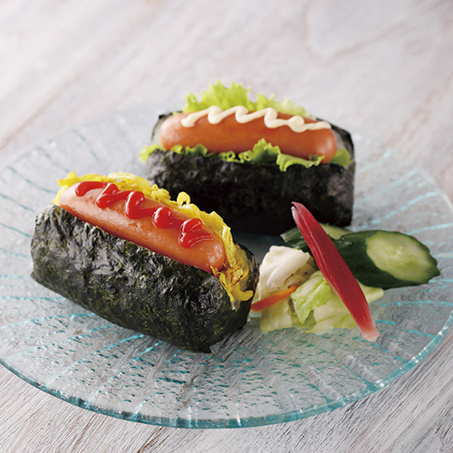 ごちそうおにぎり ウインナーのドッグおにぎり Foodlier Recipes ごちそうおにぎり ウインナーのドッグおにぎり Foodlier Recipes