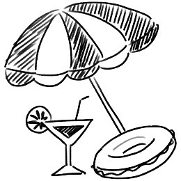 休日休暇のアイコン