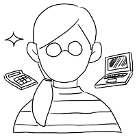 事務のイラスト