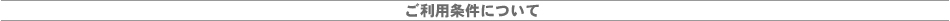 ご利用条件について